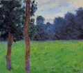 Two Trees in a Meadow Claude Monet